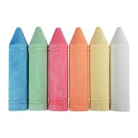 Achetez Set de 6 craies trottoir jumbo 1849 pas cher sur Ma Rentrée Scolaire