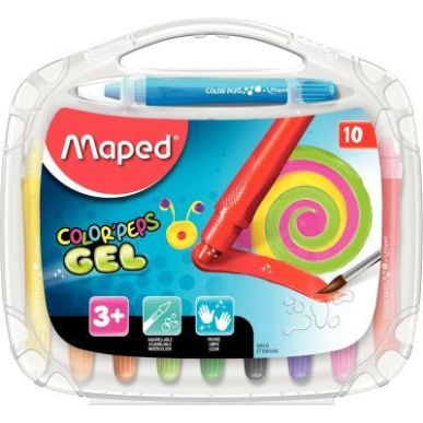 Achetez Boîte de 10 crayons gel aquarellables 836310 MAPED pas cher sur Ma Rentrée Scolaire