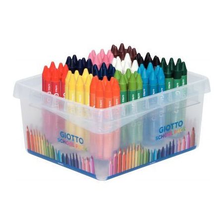 Achetez Schoolpack de 96 craies cire cera maxi F524700 GIOTTO pas cher sur Ma Rentrée Scolaire
