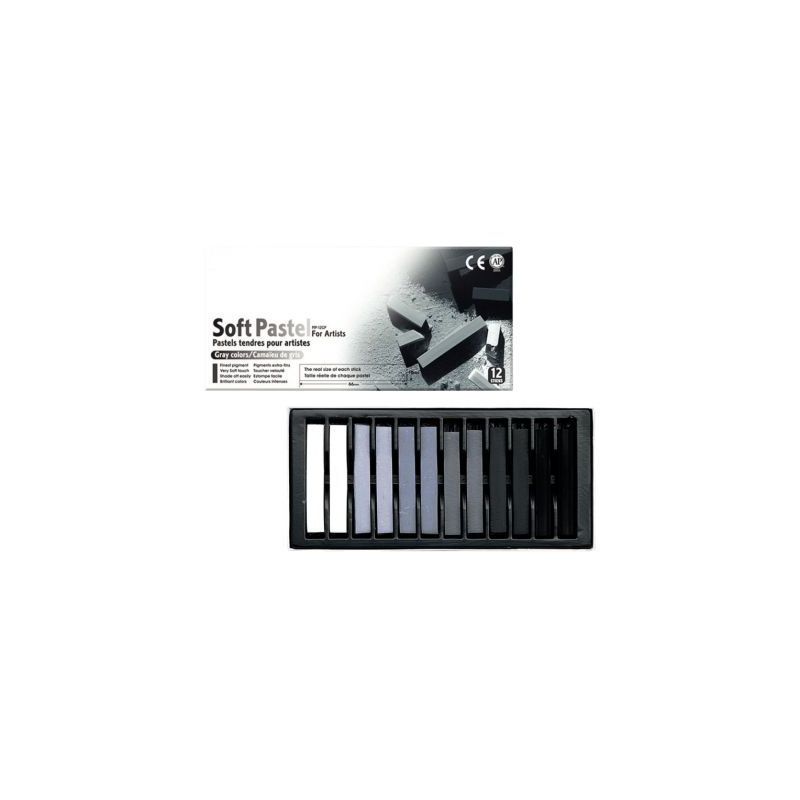 Achetez Boite de 12 pastels sec carre assorties camaieu de gris MP12GP pas cher sur Ma Rentrée Scol.. Achetez Boite de 12 pastels sec carre assorties camaieu de gris MP12GP pas cher sur Ma Rentrée Scol..