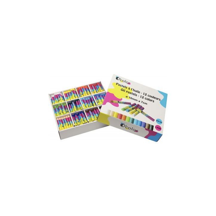 Schoolpack de 432 pastels à l'huile assortis 2066 O'COLOR