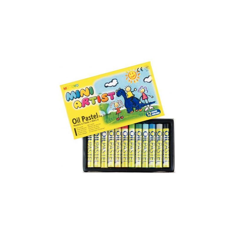 Achetez Boîte de 12 craies pastels à l'huile Mini Artist MOPS12 CRAY-PAS pas cher sur Ma Rentrée ..