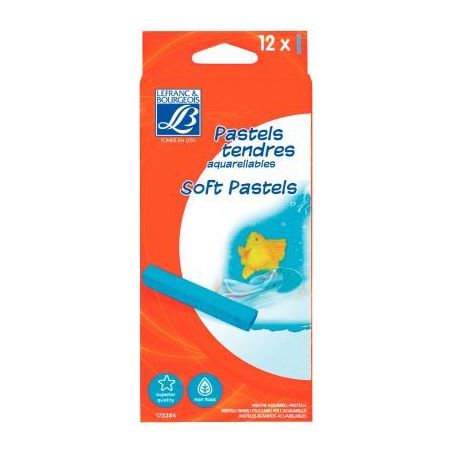 Achetez Boîte de 12 craies pastel tendre aquarellable 175284 LEFRANC & BOURGEOIS pas cher sur Ma Re..