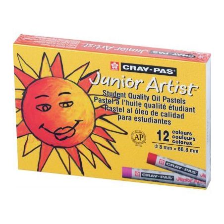 Achetez Boîte de 12 pastels Cray-pas Junior Artist assorties N XEP12RT CRAY-PAS pas cher sur Ma Ren..