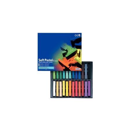 Achetez Boite de 24 craies pastels sec carré assorties MP24 pas cher sur Ma Rentrée Scolaire