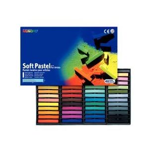 Achetez Boite de 48 pastels sec carre assorties MP48 pas cher sur Ma Rentrée Scolaire