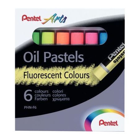 Achetez Pack de 6 pastels fluo PHN-F6 PENTEL pas cher sur Ma Rentrée Scolaire