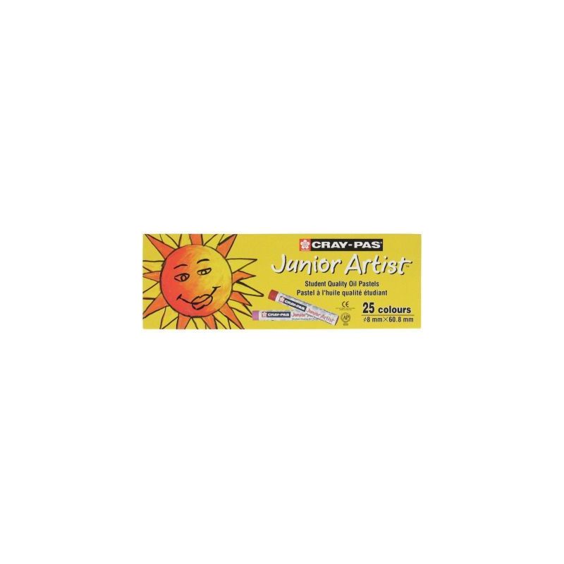 Achetez Boîte de 25 pastels Cray-pas Junior Artist  assorties XEP25RT CRAY-PAS pas cher sur Ma Rent..