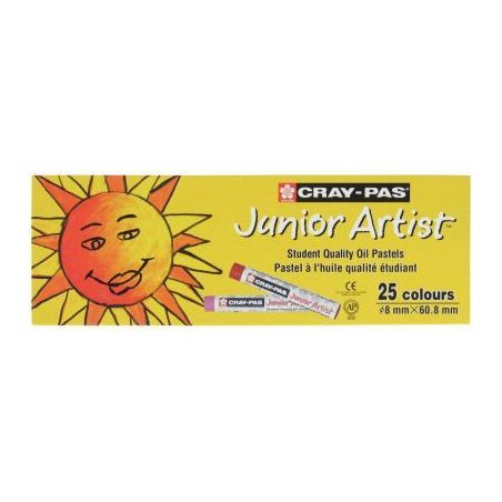Achetez Boîte de 25 pastels Cray-pas Junior Artist  assorties XEP25RT CRAY-PAS pas cher sur Ma Rent..