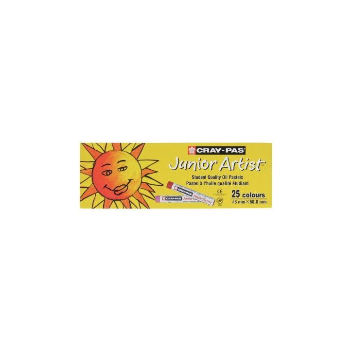Boîte de 25 pastels Cray-pas Junior Artist  assorties XEP25RT CRAY-PAS