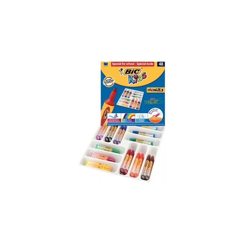 Achetez Classpack de 48 feutres Décoloralo 8878322 BIC KIDS BIC pas cher sur Ma Rentrée Scolaire Achetez Classpack de 48 feutres Décoloralo 8878322 BIC KIDS BIC pas cher sur Ma Rentrée Scolaire
