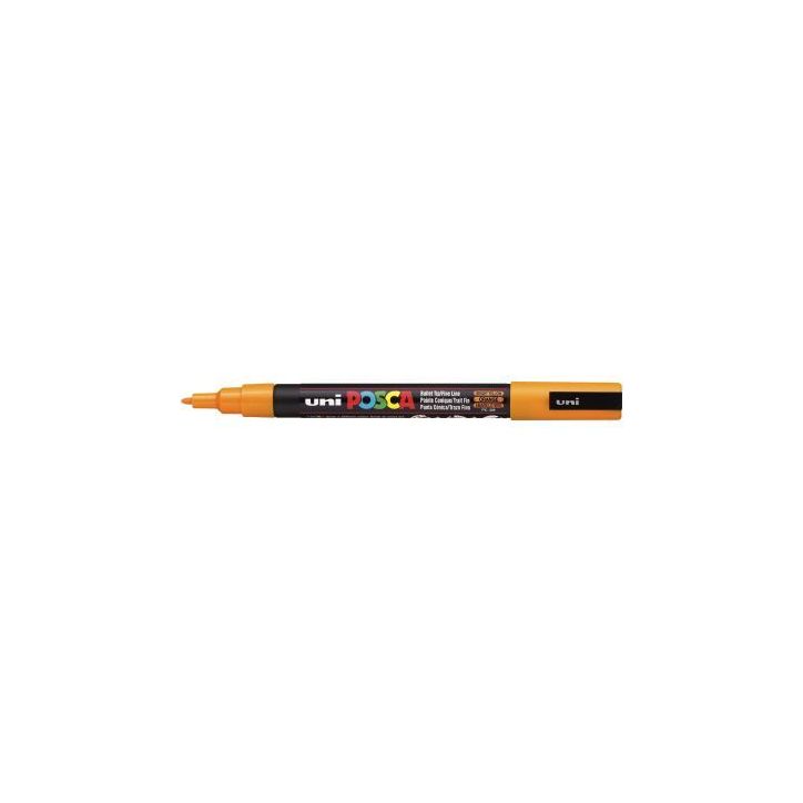 Marqueur pointe fine conique orange PC3M O POSCA UNIBALL
