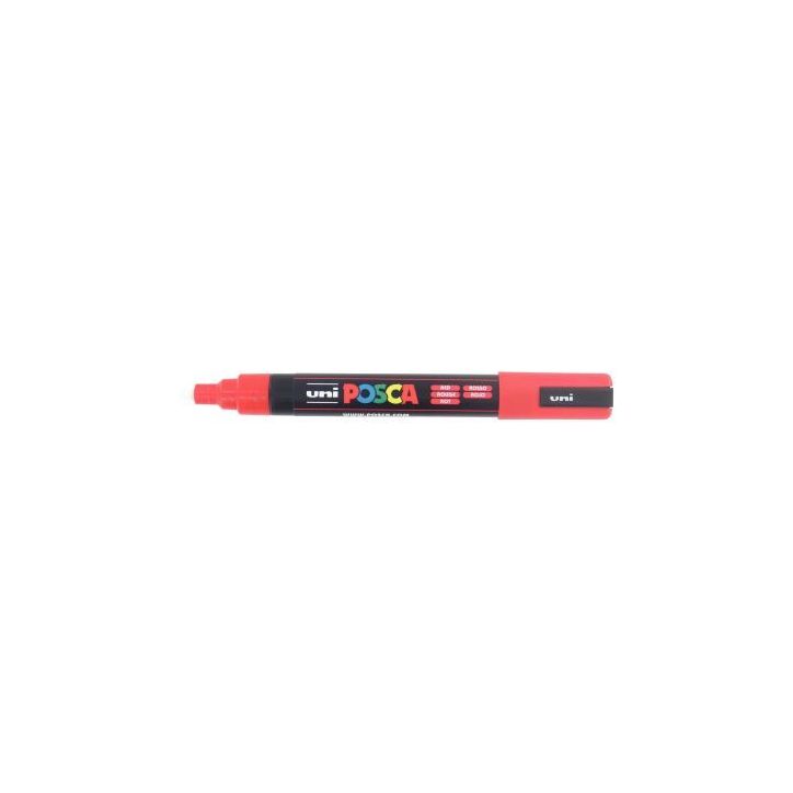 Marqueur pointe moyenne conique rouge PC5M R POSCA UNIBALL