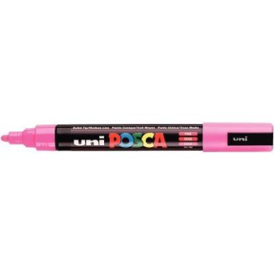 Achetez Marqueur pointe moyenne conique rose PC5M RE POSCA UNIBALL pas cher sur Ma Rentrée Scolaire