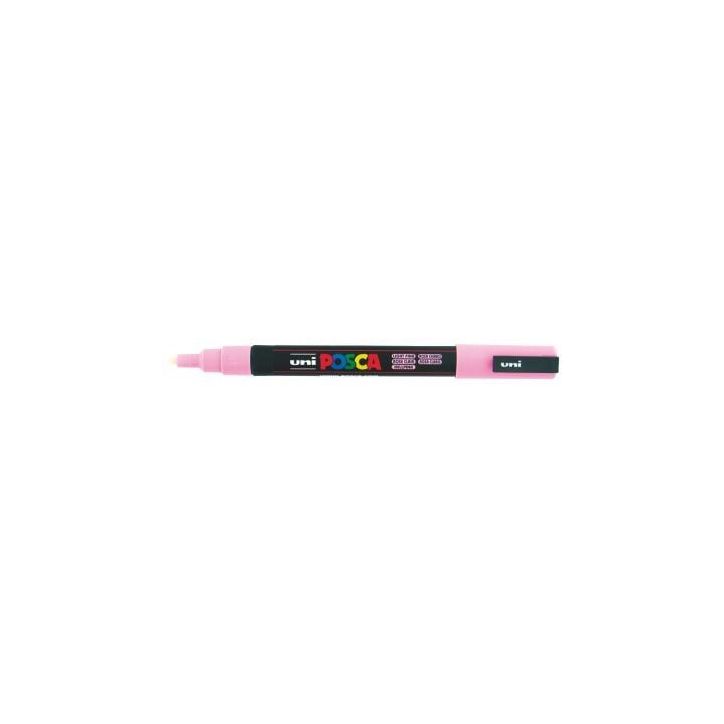 Marqueur pointe fine conique rose clair PC3M REC POSCA UNIBALL