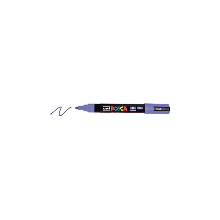 Marqueur pointe moyenne conique  lilas PC5M L POSCA UNIBALL