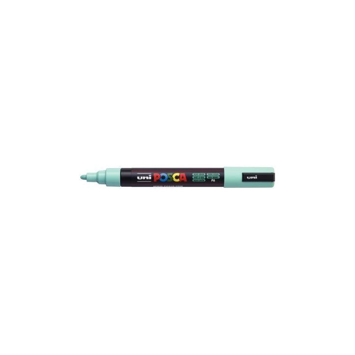 Marqueur pointe moyenne conique vert d'eau PC5M VE POSCA UNIBALL