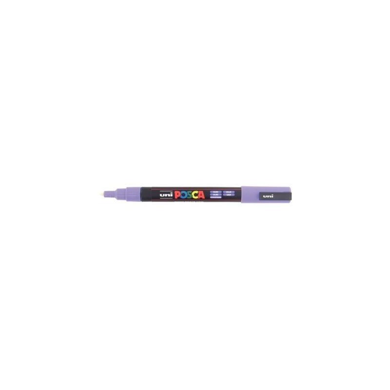 Achetez Marqueur pointe fine conique lilas PC3M L POSCA UNIBALL pas cher sur Ma Rentrée Scolaire