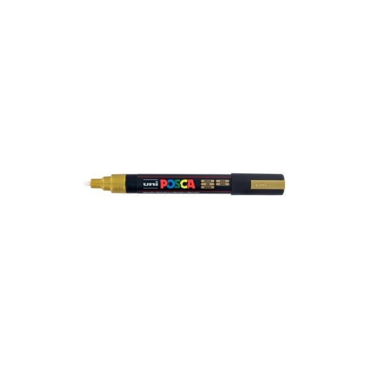 Marqueur pointe moyenne conique or PC5M OR POSCA UNIBALL