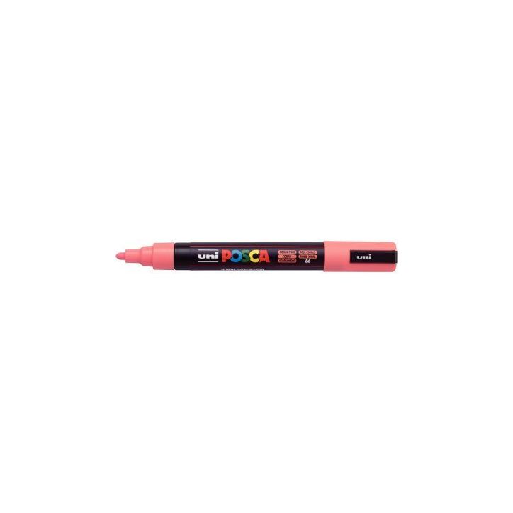 Marqueur pointe moyenne conique corail PC5M C POSCA UNIBALL