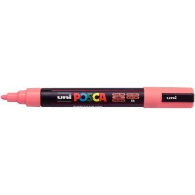 Achetez Marqueur pointe moyenne conique corail PC5M C POSCA UNIBALL pas cher sur Ma Rentrée Scolair..