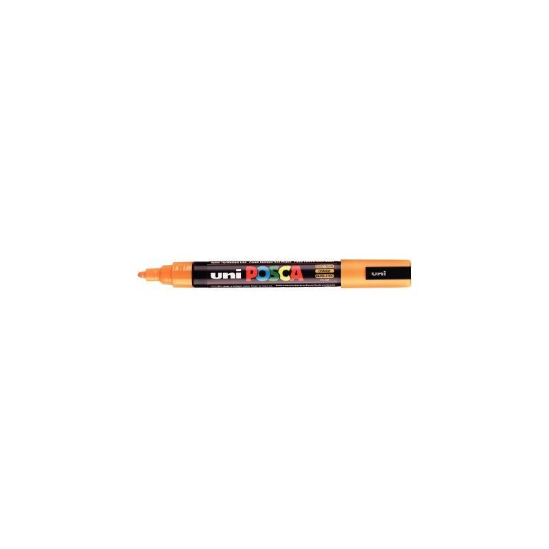 Achetez Marqueur pointe moyenne conique orange PC5M O POSCA UNIBALL pas cher sur Ma Rentrée Scolair..