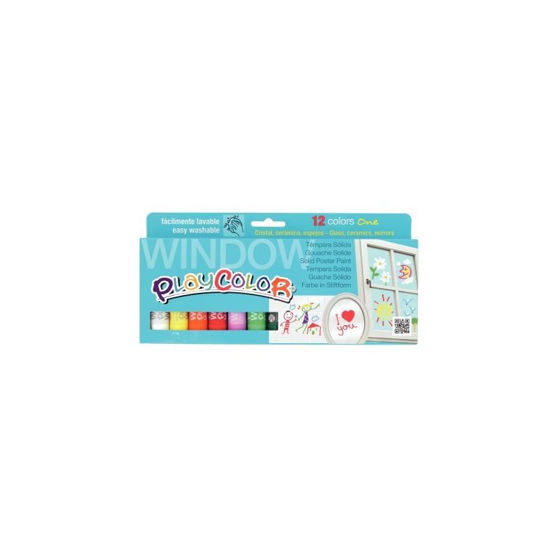 Achetez Boite de 12 sticks de gouache à vitres PLAYCOLOR, couleurs assorties 400641 PLAYCOLOR pas c.. Achetez Boite de 12 sticks de gouache à vitres PLAYCOLOR, couleurs assorties 400641 PLAYCOLOR pas c..