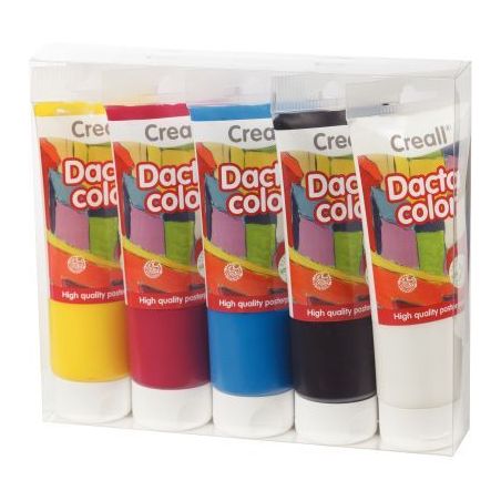 Achetez Lot de 5 tubes de 250 ml de gouache concentrée assortis 30530 CREALL pas cher sur Ma Rentr ..