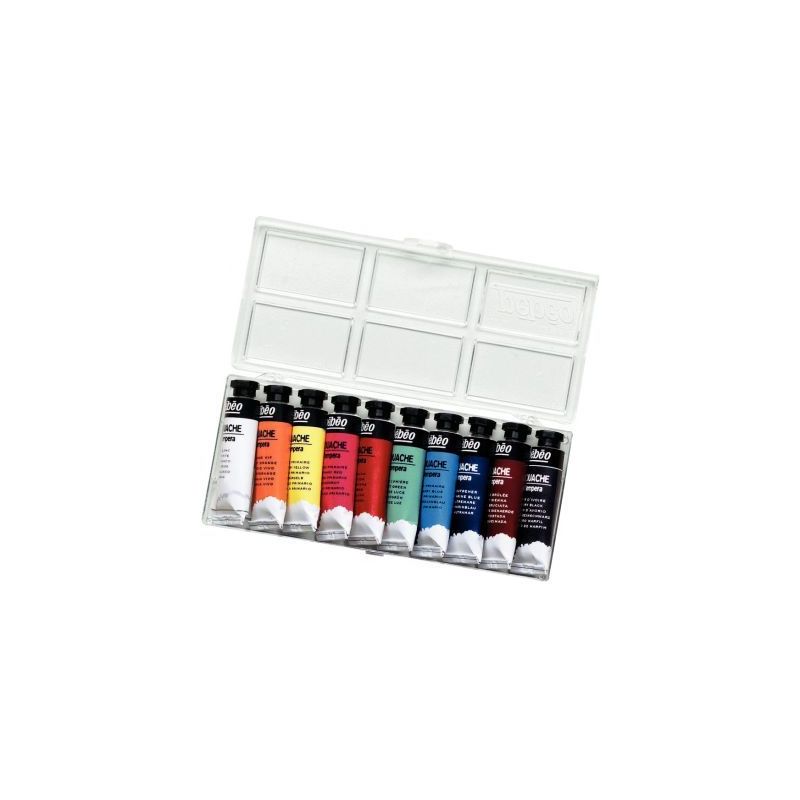 Achetez Boîte 10 tubes 10ml de gouache en pâte couleurs assorties 678000 PEBEO pas cher sur Ma Ren.. Achetez Boîte 10 tubes 10ml de gouache en pâte couleurs assorties 678000 PEBEO pas cher sur Ma Ren..