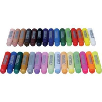 Achetez Boite de 30 sticks gouache 10grammes assortis 2307 pas cher sur Ma Rentrée Scolaire
