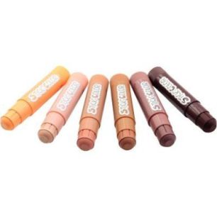 Boîte de 6 sticks  gouache ton peaux 2183