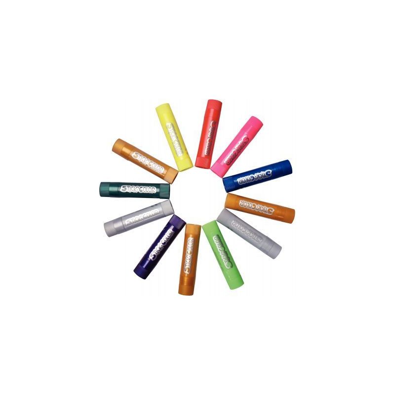 Achetez Boite de 12 sticks de gouache, fluo et métal 28237 pas cher sur Ma Rentrée Scolaire