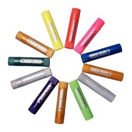 Achetez Boite de 12 sticks de gouache, fluo et métal 28237 pas cher sur Ma Rentrée Scolaire