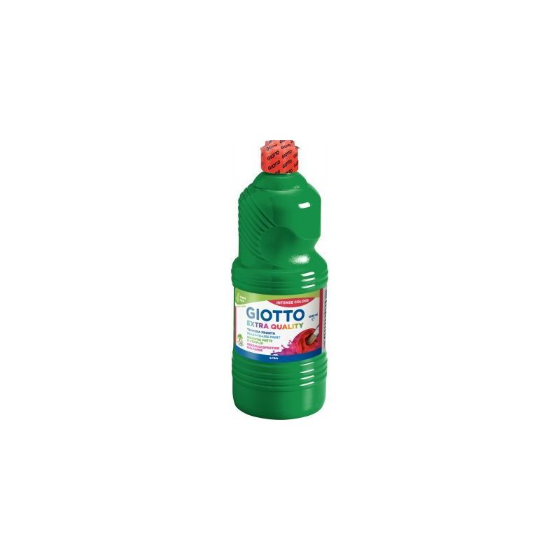 Achetez Flacon de 1L de gouache liquide GIOTTO, vert foncé F533412 GIOTTO pas cher sur Ma Rentrée ..