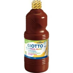 Achetez Flacon de 1 Litre de gouache liquide lavable GIOTTO marron F535528 GIOTTO pas cher sur Ma Re..