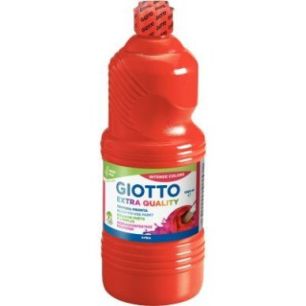 Flacon de 1L de gouache liquide GIOTTO rouge vermillon F533407 GIOTTO Flacon de 1L de gouache liquide GIOTTO rouge vermillon F533407 GIOTTO