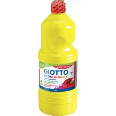 Achetez Flacon de 1L de gouache liquide GIOTTO jaune primaire F533402 GIOTTO pas cher sur Ma Rentré..