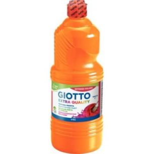 Achetez Flacon de 1L de gouache liquide GIOTTO orange F53340500 GIOTTO pas cher sur Ma Rentrée Scol..