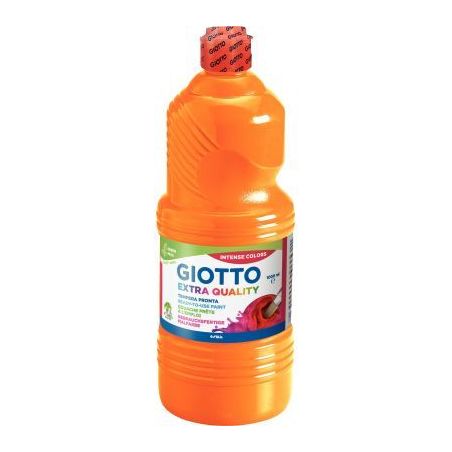 Achetez Flacon de 1L de gouache liquide GIOTTO orange F53340500 GIOTTO pas cher sur Ma Rentrée Scol..