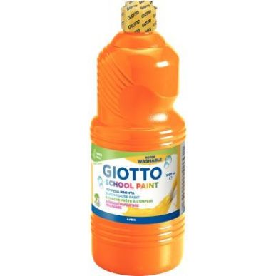 Achetez Flacon de 1 Litre de gouache liquide lavable GIOTTO orange F53550500 GIOTTO pas cher sur Ma ..