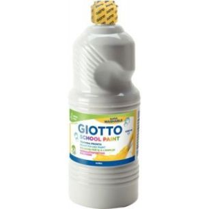 Achetez Flacon de 1 Litre de gouache liquide lavable GIOTTO blanc F535501 GIOTTO pas cher sur Ma Ren..