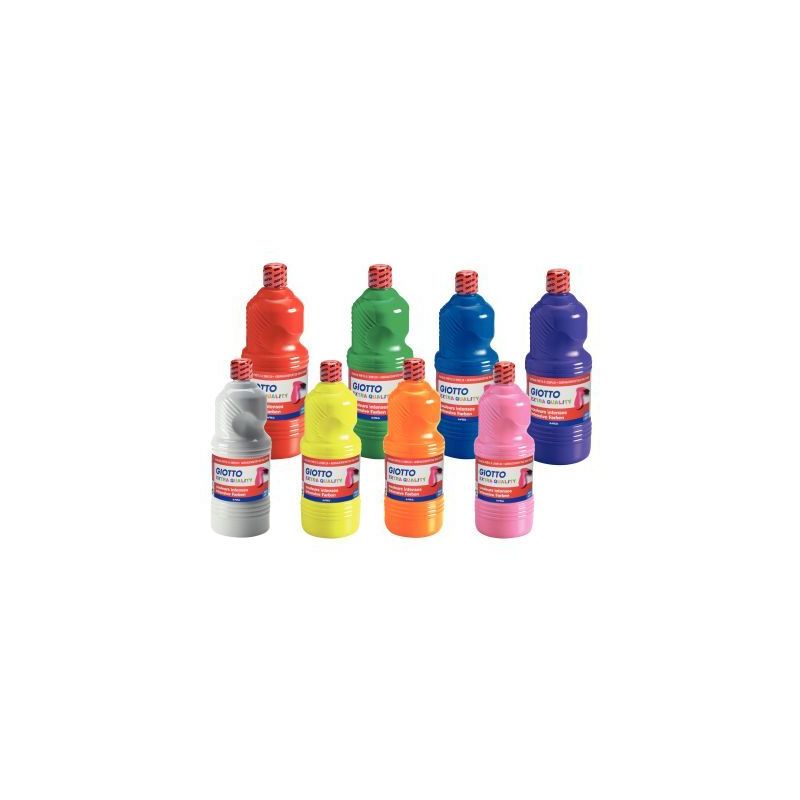 Achetez Carton de 8 flacons 1L de gouache liquide GIOTTO dont 1 litre offert, couleurs assorties 2 F.. Achetez Carton de 8 flacons 1L de gouache liquide GIOTTO dont 1 litre offert, couleurs assorties 2 F..