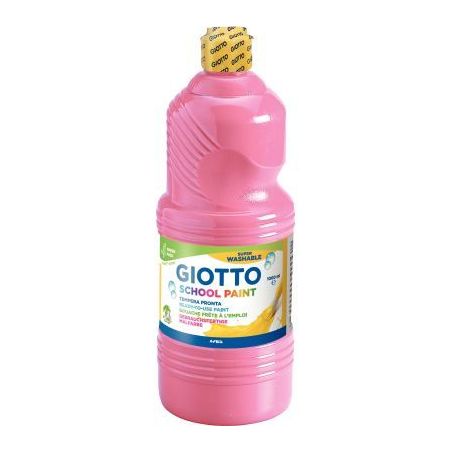 Achetez Flacon de 1 Litre de gouache liquide lavable GIOTTO rose F535506 GIOTTO pas cher sur Ma Rent..