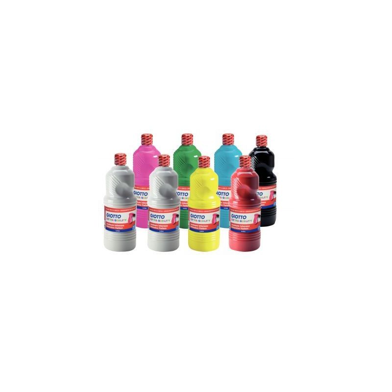 Achetez Carton de 8 flacons 1L de gouache liquide GIOTTO dont 1 litre offert, couleurs assorties 1 F.. Achetez Carton de 8 flacons 1L de gouache liquide GIOTTO dont 1 litre offert, couleurs assorties 1 F..