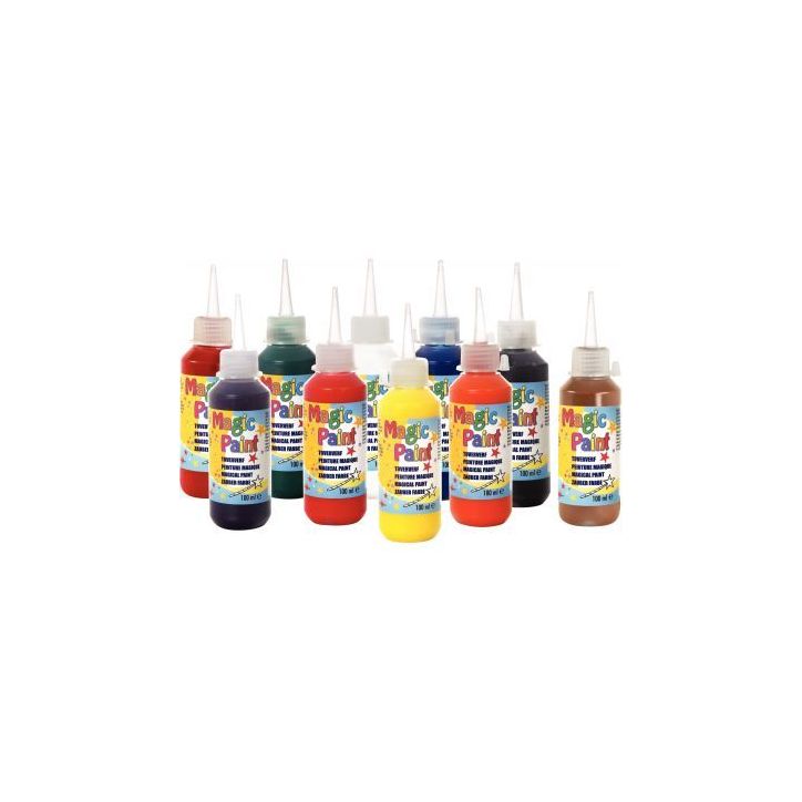 Carton de 10 flacons 100ml de peinture MAGIC PAINT COLBC10090
