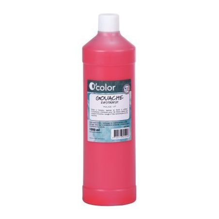 Achetez Flacon 1 litre de gouache liquide économique O'COLOR rouge vif 07879 O'COLOR pas cher sur M..