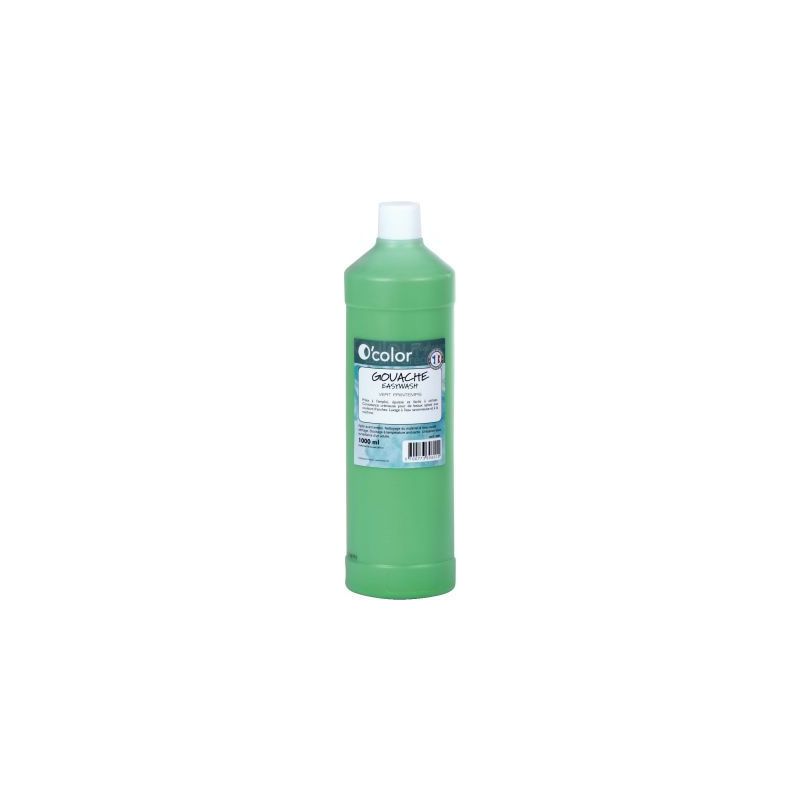 Achetez Flacon 1 litre de gouache liquide économique O'COLOR vert clair 07880 O'COLOR pas cher sur ..