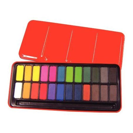 Achetez Boîte de 24 godets d'aquarelle Z1003 pas cher sur Ma Rentrée Scolaire