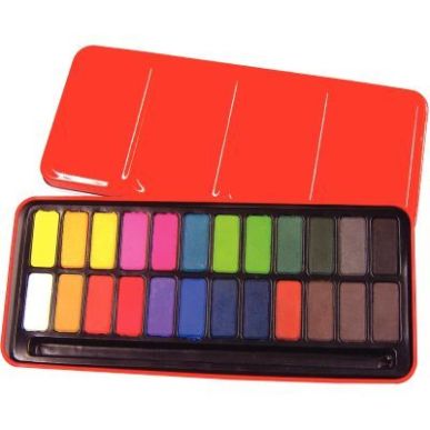 Achetez Boîte de 24 godets d'aquarelle Z1003 pas cher sur Ma Rentrée Scolaire