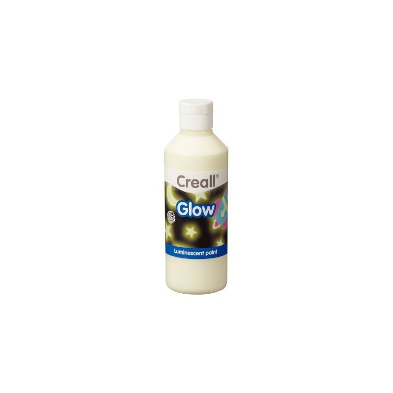 Achetez Flacon de 250 ml de peinture phosphorescente, jaune 05941 CREALL pas cher sur Ma Rentrée Sc..